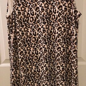 Anne Klein Leopard Print Dress